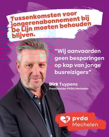 Dirk Tuypens over busabonnement voor tieners