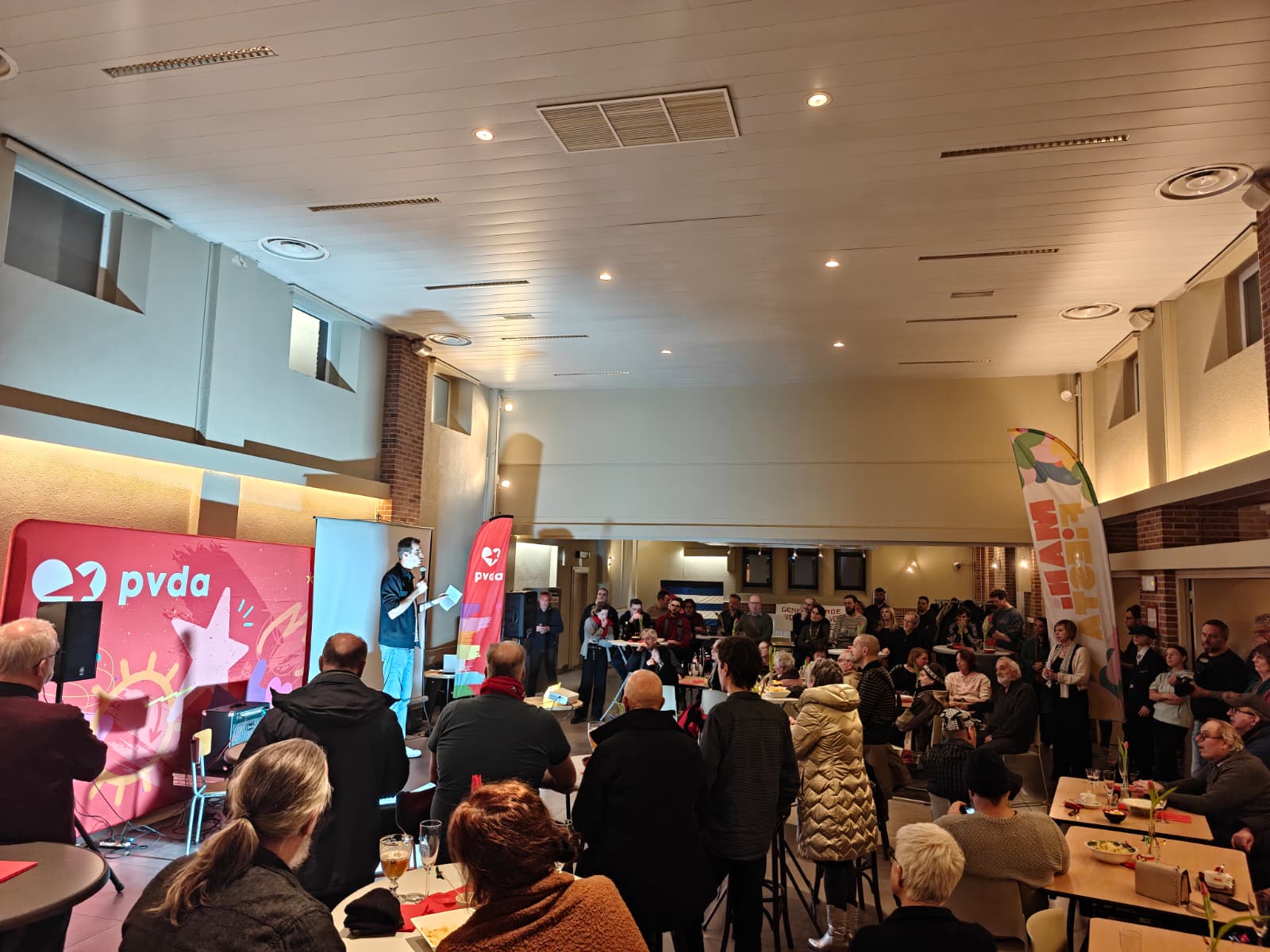 Overzichtsfoto nieuwjaarsreceptie Mechelen 2026